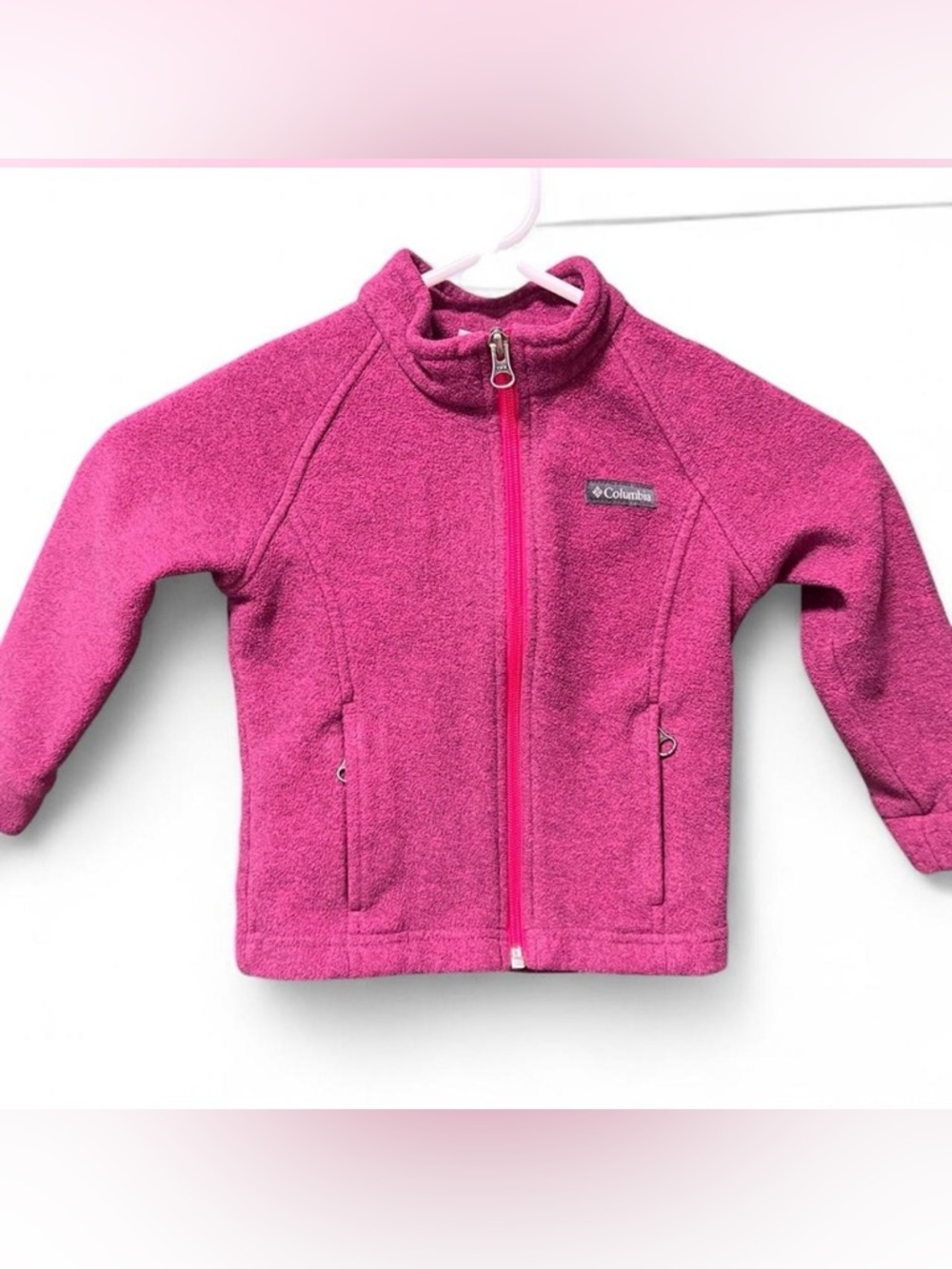 Columbia Plum Zip-Front Fleece Jacket